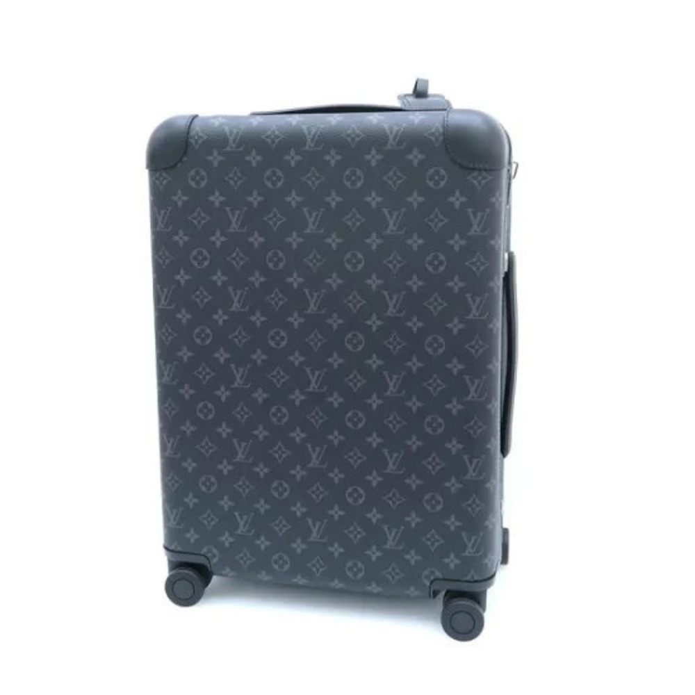 Louis Vuitton Monogram Horizon Canvas Leather Carry On Suitcase Blue